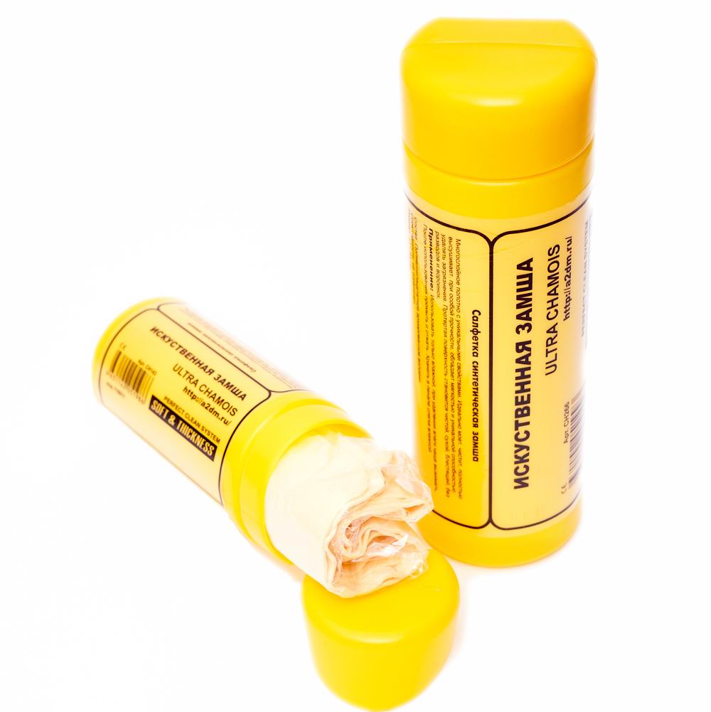 А2ДМ Салфетка в тубусе (синтетическая замша) бол. (640х430 мм)